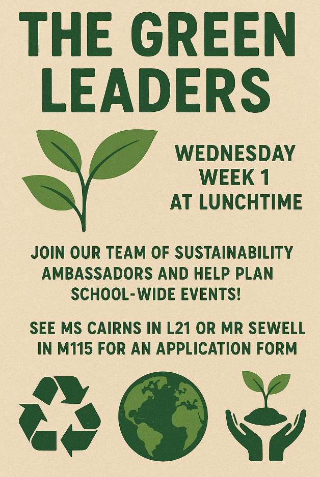 Green Leaders poster